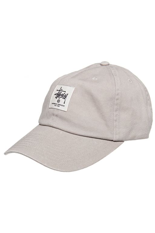 Stussy Mens Workgear Low Pro Hats Grey - BRGSL2135